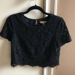 Banana Republic Lace Crop Top